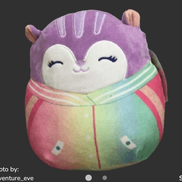 Squishmallows Other - NWT Sydnee the Squirrel 8"